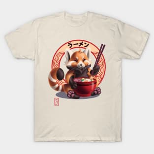 Red Panda Noms T-Shirt